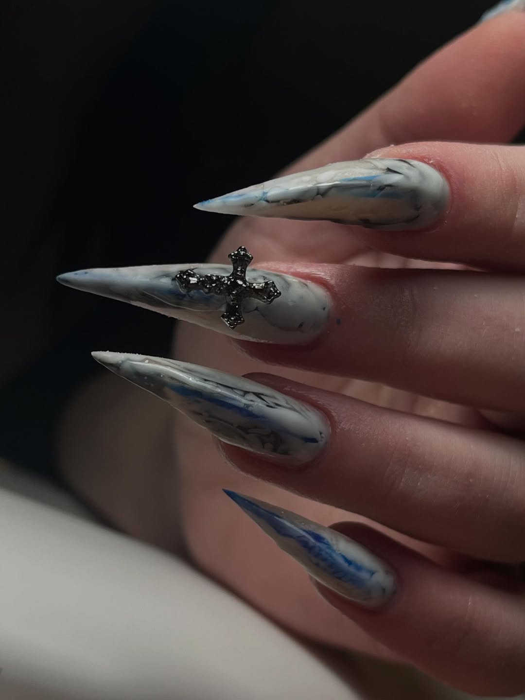 Nagu māksla Rīgā €50 — rokas gleznošana, Nails Little Baby